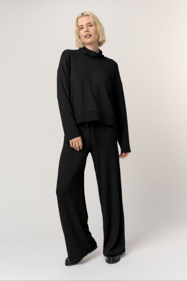 Aspen Turtleneck Lounge Top