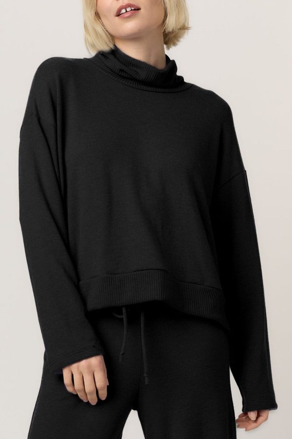 Aspen Turtleneck Lounge Top