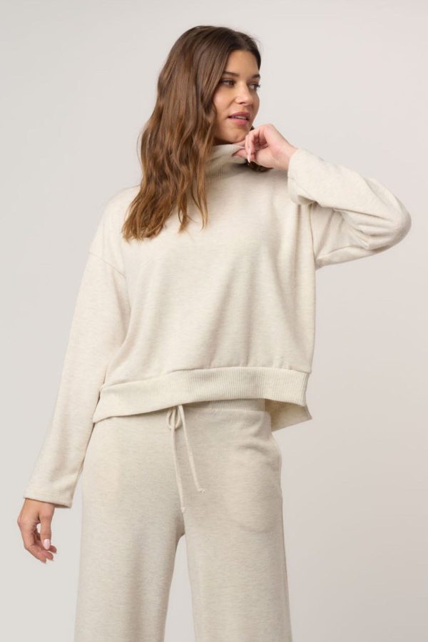 Aspen Turtleneck Lounge Top