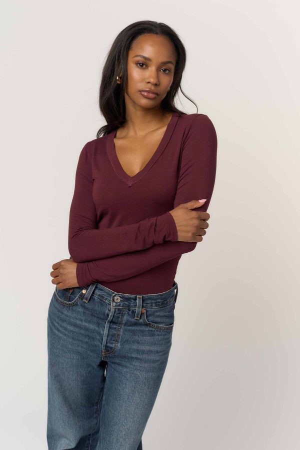 Solace V-Neck Long Sleeve