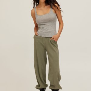 Olsen Scoop Neck Rib Tank - Image 2