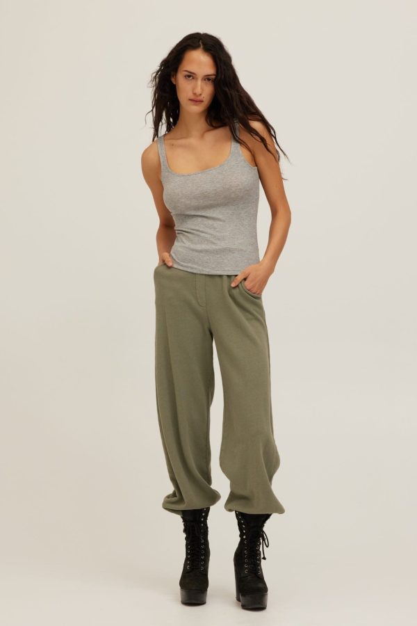 Olsen Scoop Neck Rib Tank