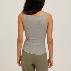 Olsen Scoop Neck Rib Tank - Image 7