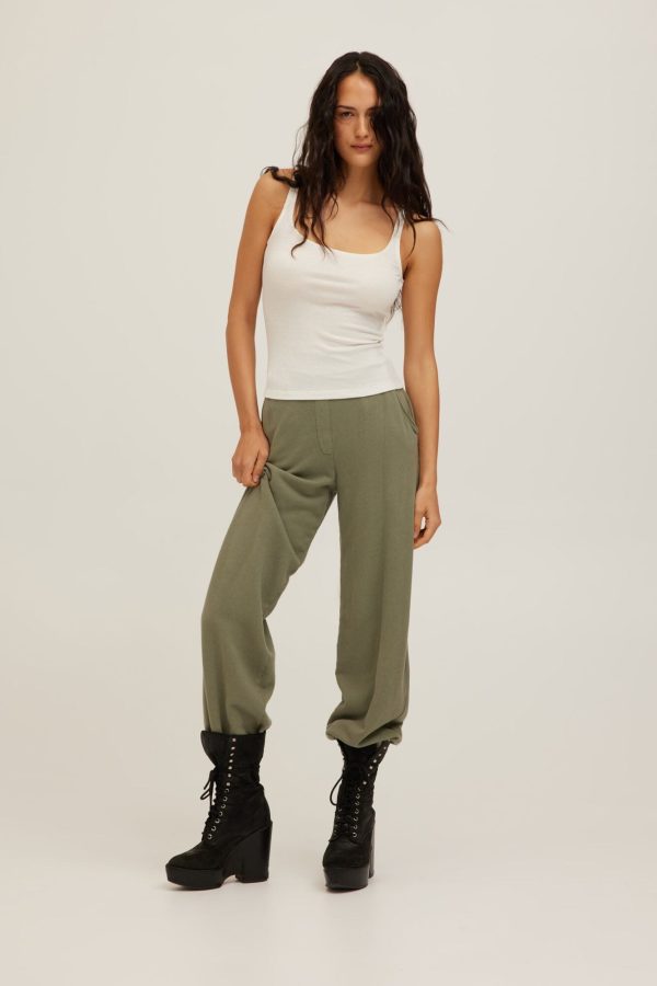 Olsen Scoop Neck Rib Tank