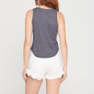 Libra Textured Rib Ringer Tank - Image 3