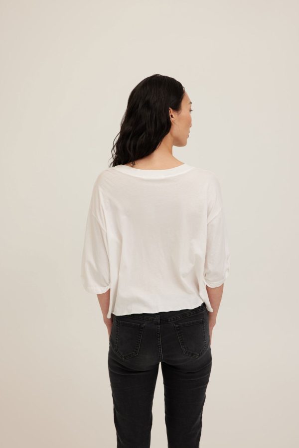Izzy Elbow Sleeve Tee