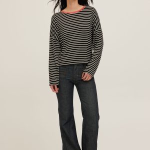 Captain Striped Boyfriend Long Sleeve - Image 1