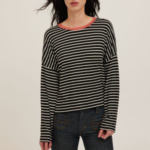 Captain Striped Boyfriend Long Sleeve - Image 2