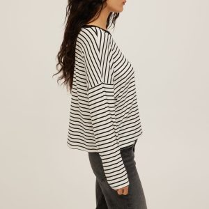 Captain Striped Boyfriend Long Sleeve - Image 3