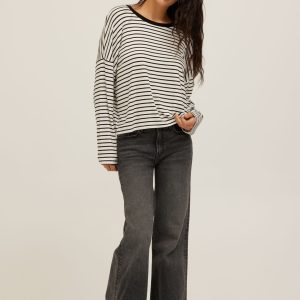 Captain Striped Boyfriend Long Sleeve - Image 1