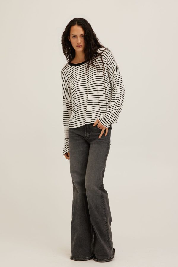 Captain Striped Boyfriend Long Sleeve