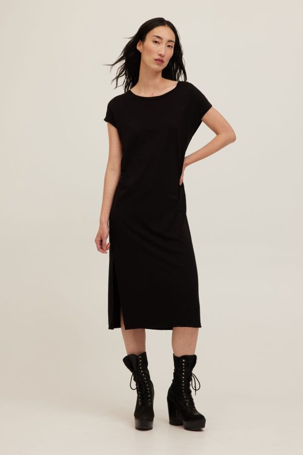 Alina Washed Midi Dress