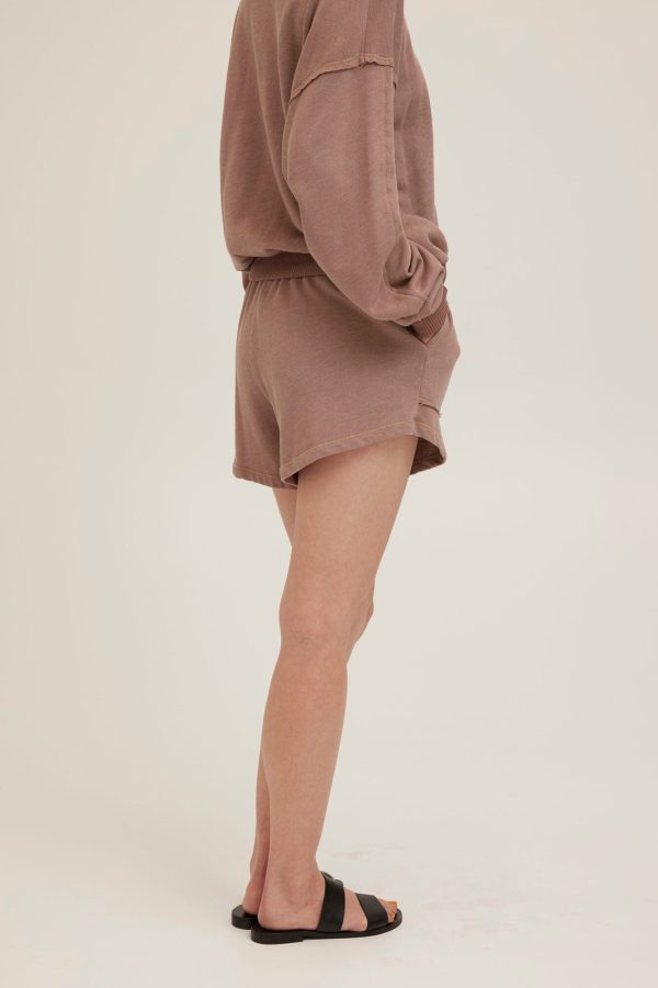 Greene Contrast Stitch Short
