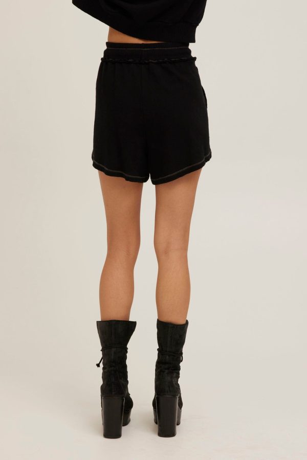 Greene Contrast Stitch Short