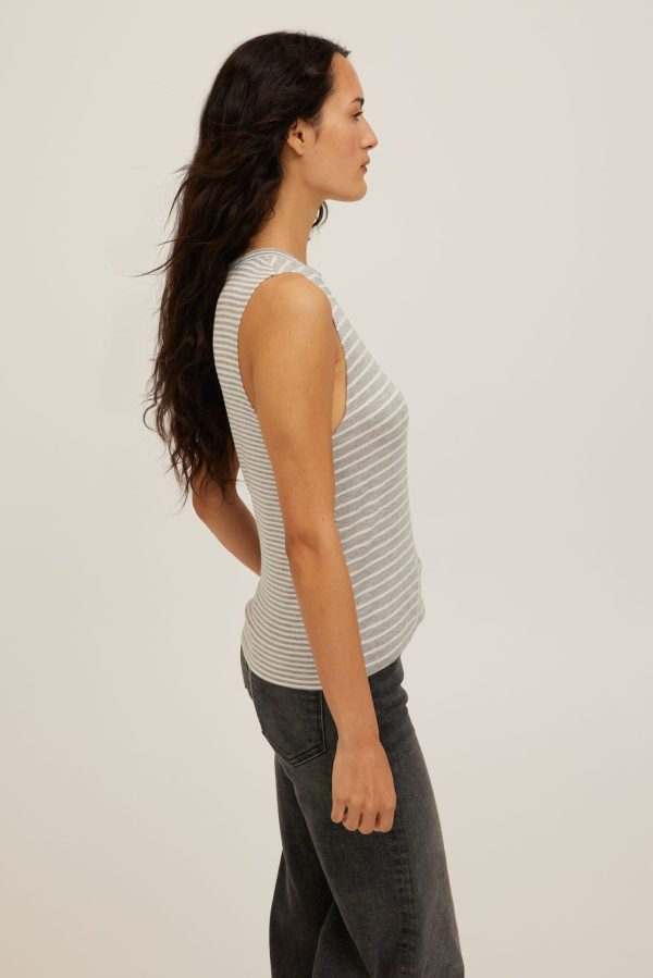 Extra Mixed Stripe Tank