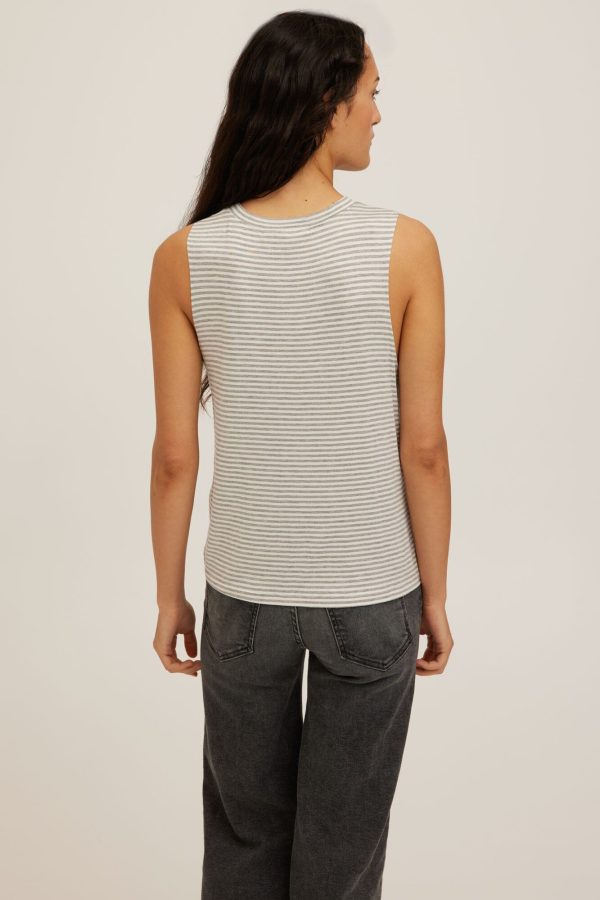 Extra Mixed Stripe Tank