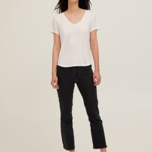 Flora U-Neck Tee - Image 1