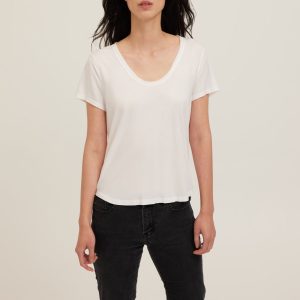 Flora U-Neck Tee - Image 3