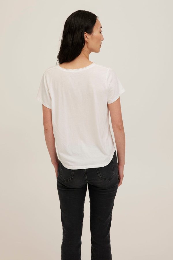 Flora U-Neck Tee