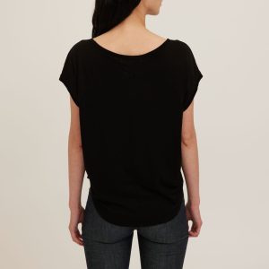 Delphina Scoop Neck Tee - Image 4