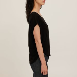 Delphina Scoop Neck Tee - Image 3