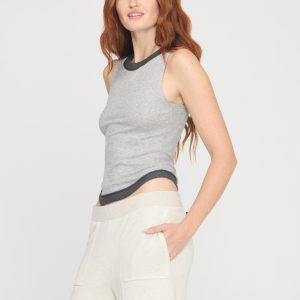 Marine Color Blocked Rib Tank - Image 2