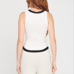Marine Color Blocked Rib Tank - Image 5