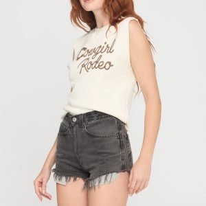 Cowgirl Rodeo Sleeveless Sweatshirt - Image 3
