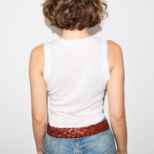Libra Textured Rib Ringer Tank - Image 3