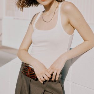 Olsen Scoop Neck Rib Tank - Image 4