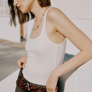 Olsen Scoop Neck Rib Tank - Image 5