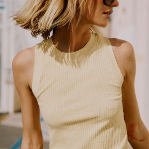 Player Fitted Racerback Rib Tank - Image 4