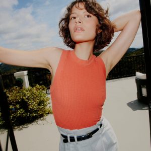 Player Fitted Racerback Rib Tank - Image 1