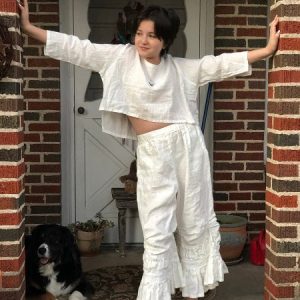 Colette Pant, Linen - Image 5