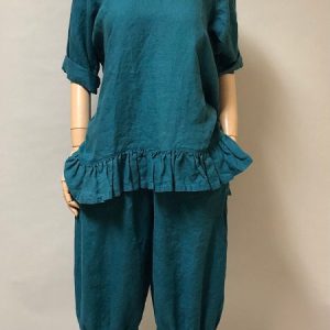 Janis Bloomer Crop, Linen - Image 7