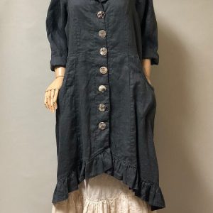 Edwardian Half Slip, Linen - Image 4