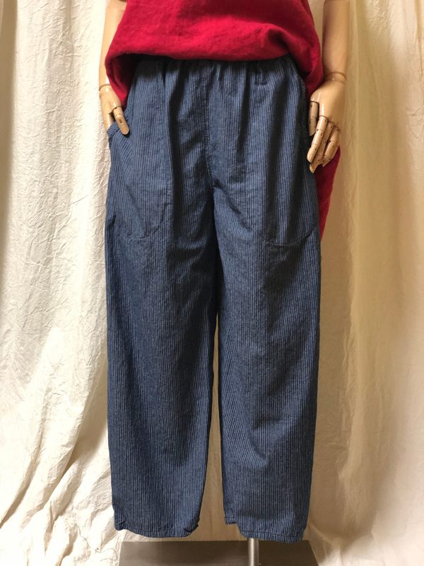 Pencil Pant, Cotton Denim
