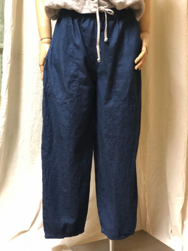 Pencil Pant, Cotton Denim