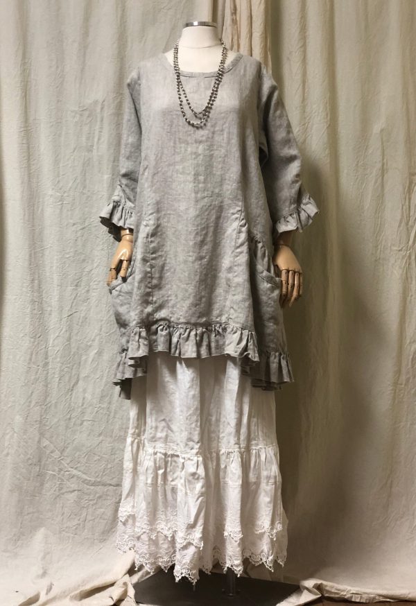 Beatrice Half Slip, Hankie Linen