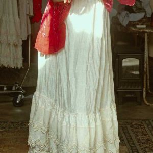 Edwardian Half Slip, Linen - Image 1