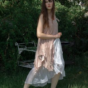 Fairy Half Slip, Silk Upper & Organdy Ruffle - Image 4