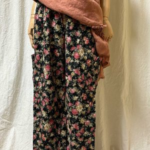 Cargo Capri Cotton Flax Print - Image 3