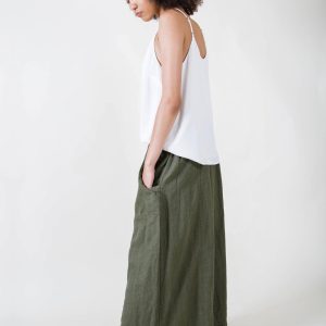 Garbo Pant in Linen - Image 2