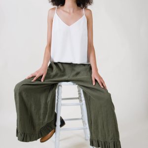 Garbo Pant in Linen