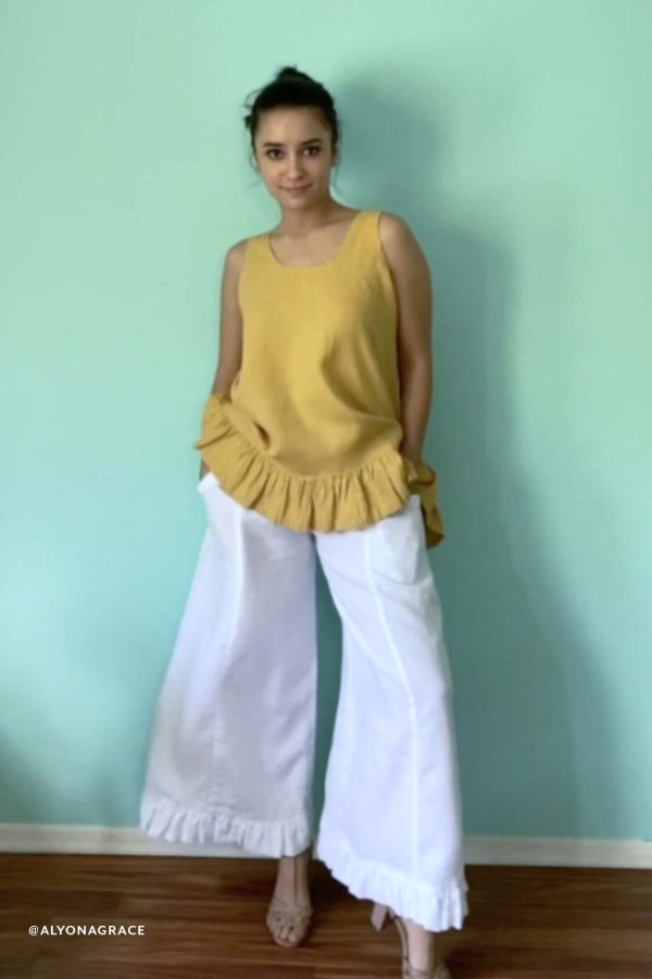 Garbo Pant in Linen