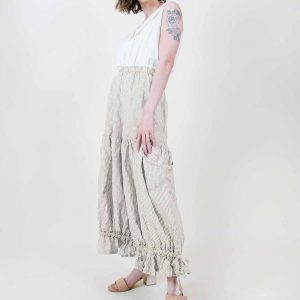 Jasmine Pant in Linen - Image 5