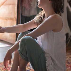 Cargo Capri, Linen - Image 2