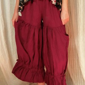 Jasmine Pant in Linen - Image 1