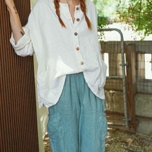 Cargo Capri, Linen - Image 1