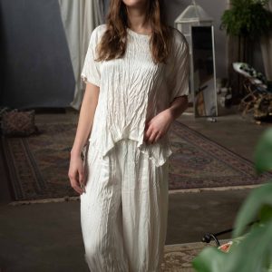Janis Bloomer, Rayon Satin Crop Style - Image 2